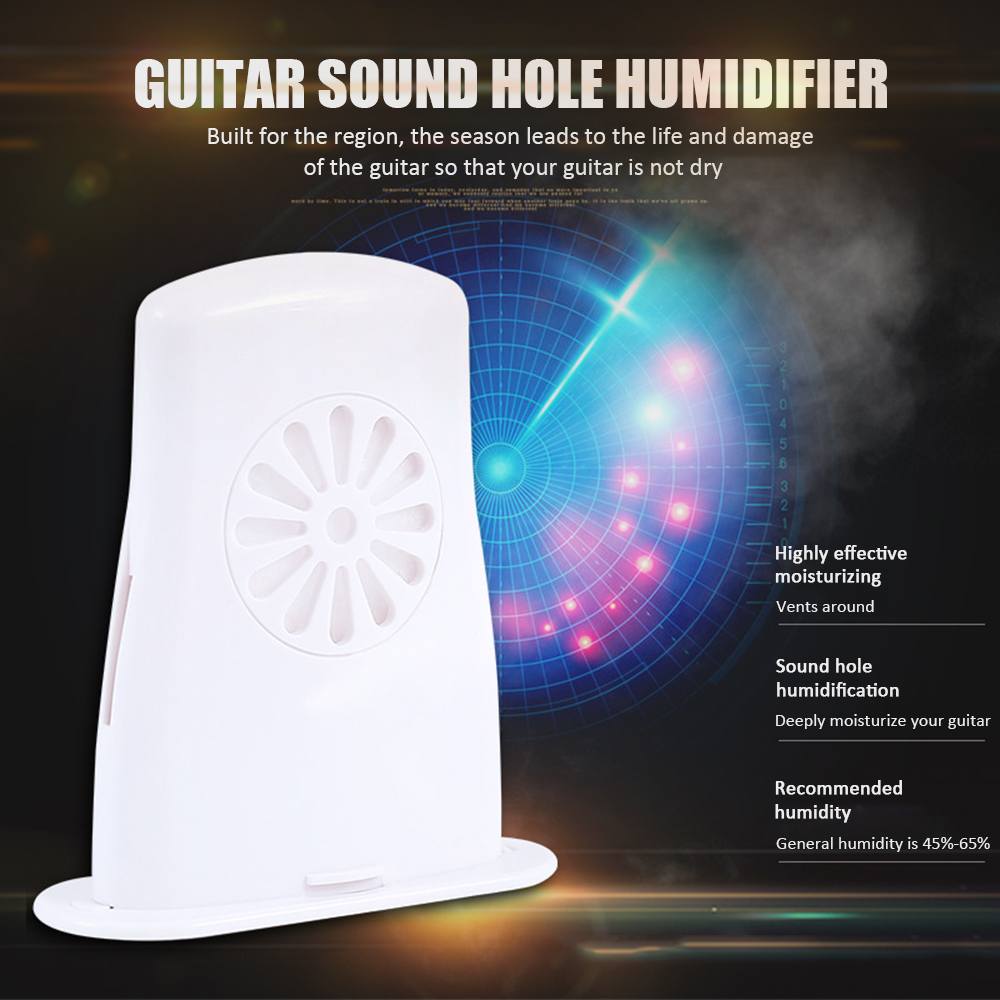 Acoustic Guitar Sound Hole Anti-drying Humidifier Moisture Tank Anti-panel Cracking Care Humidity Guitar Part Musical Instrument