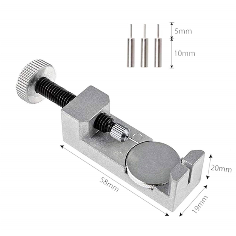 Metal Watch Band Strap Link Pin Remover Repair Tool Kit for Watchmakers with Pack of 3 Extra Pins Watch Sizing Tool