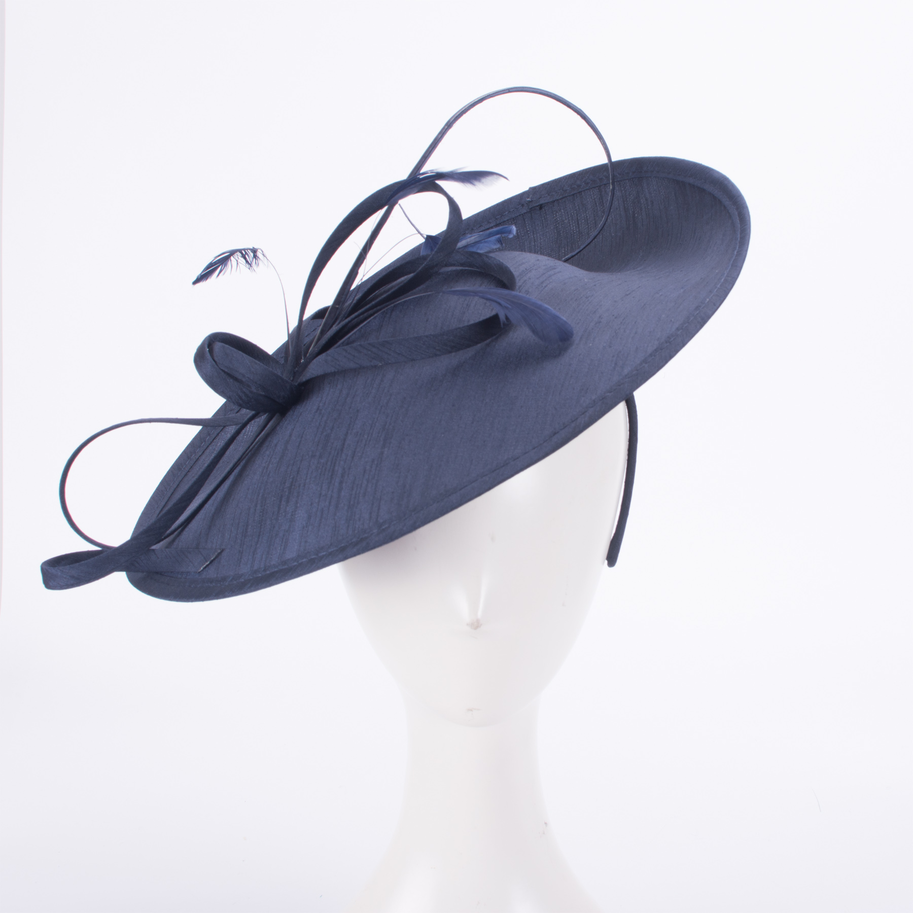 Lawliet Womens Kentucky Derby Sinamay Fascinators Wedding Church Racing Hats Headband Headpiece T444