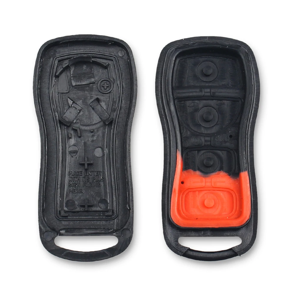 Dandkey Remote Car Key Fob KBRASTU15 4 Buttons for Nissan Altima Maxima 350Z Armada 2004 2005 2006 2007 2008 2009