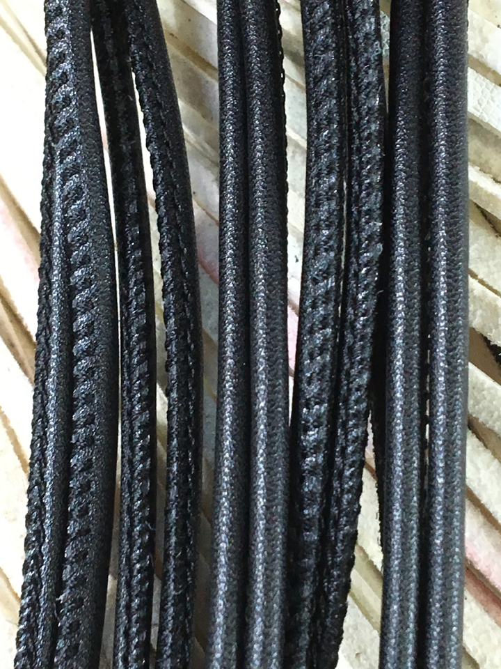 3MM Round Nappa Stitched Leather Cord High Quality Premium Leather Cord 10 meters/lot