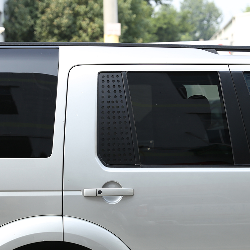 Placa protectora de vidrio para ventana trasera de coche, accesorios para Land Rover Discovery 3 2004-2009 Discovery 4 2010-2016, detalles exteriores
