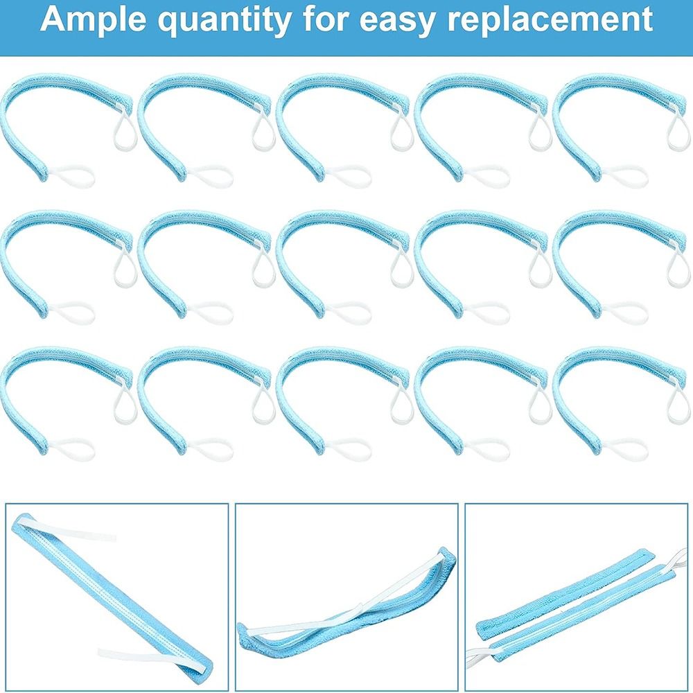 2PCS Tracheostomy Tube Holder Adjustable Tracheostomy Supplies Tube Holder Soft Reusable Tracheostomy Care Kits