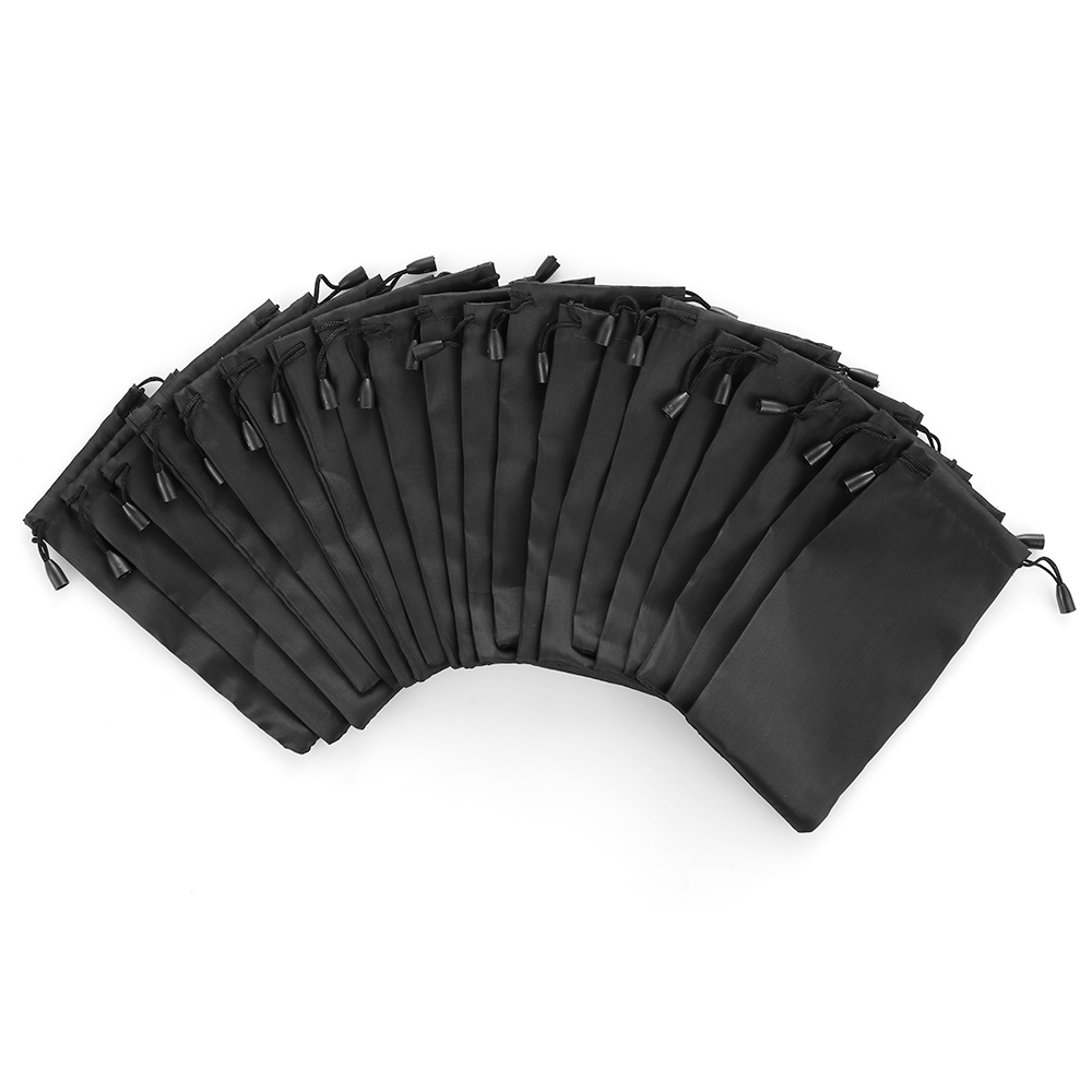 1/5/7Pcs Portable Waterproof Sunglasses Bag Dust proof Pouch Pocket Drawstring Microfiber Glasses Carry Bag Eyewear Container