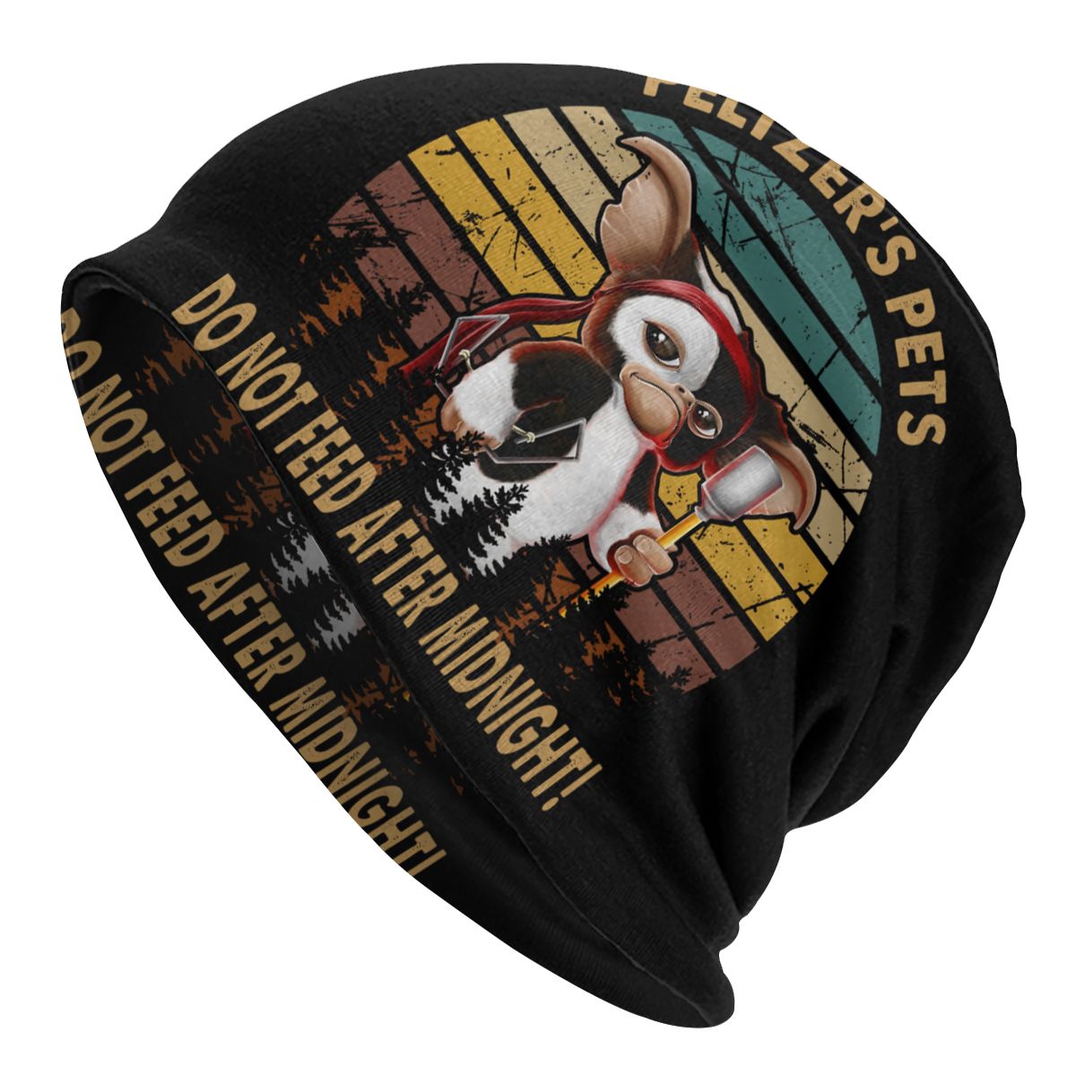 Bonnet Winter Warm Knitted Hat Retro Gremlins Mogwai Beanies Caps Adult Gizmo 80s Movie Monster Beanie Hats Outdoor Ski Cap