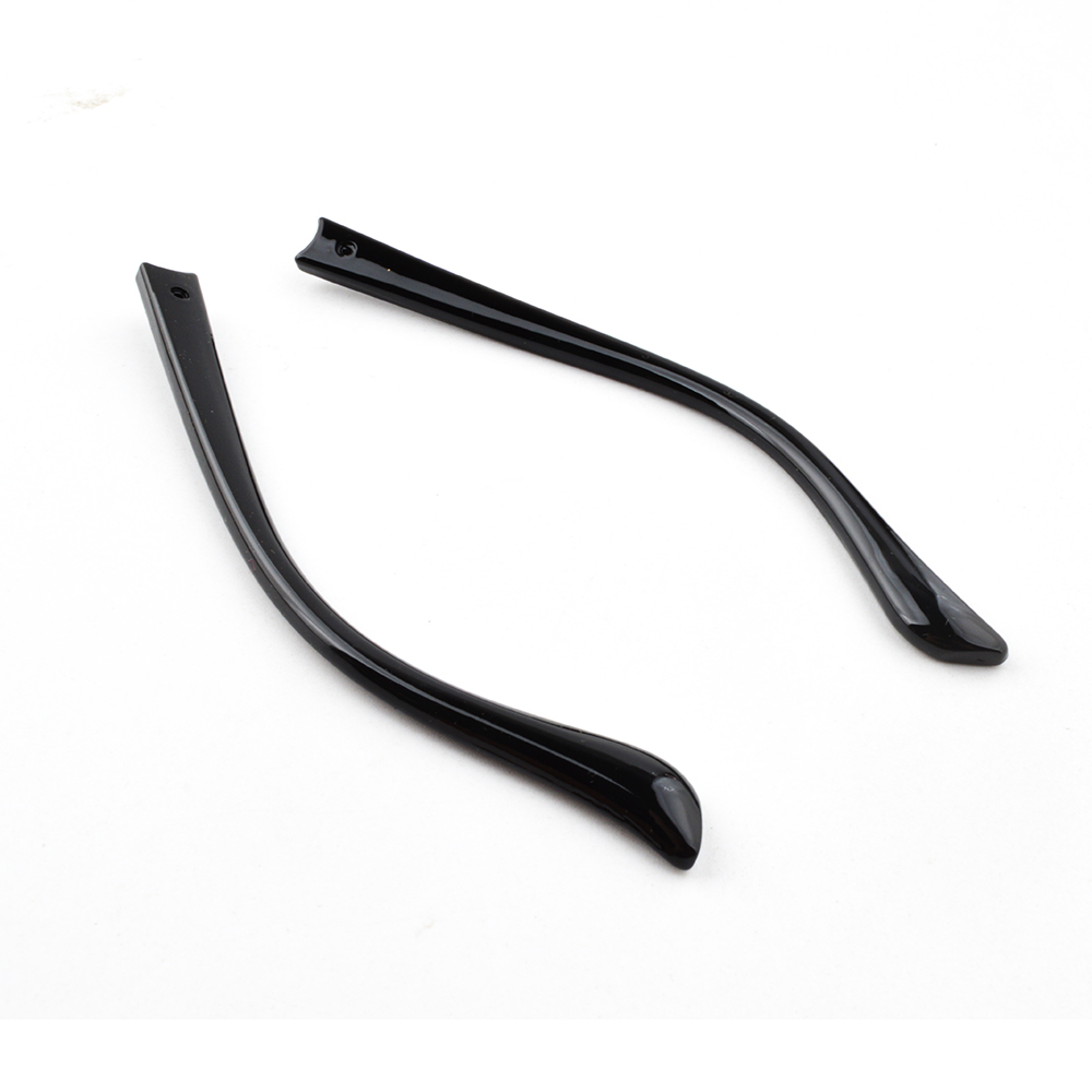 10pairs 20pcs long brown plastictemple tips for metal temple glasses eyewear temple tips eyeglasses leg sl001