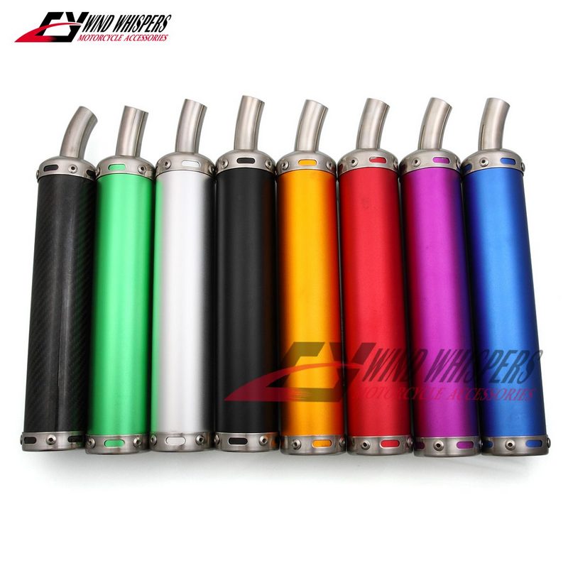 360X60mm 50-250CC Two stroke Scooter Dirt motorcycle Universal Modified exhaust pipe For NSR250 TZR125 TZM150 RVG250 TSR200