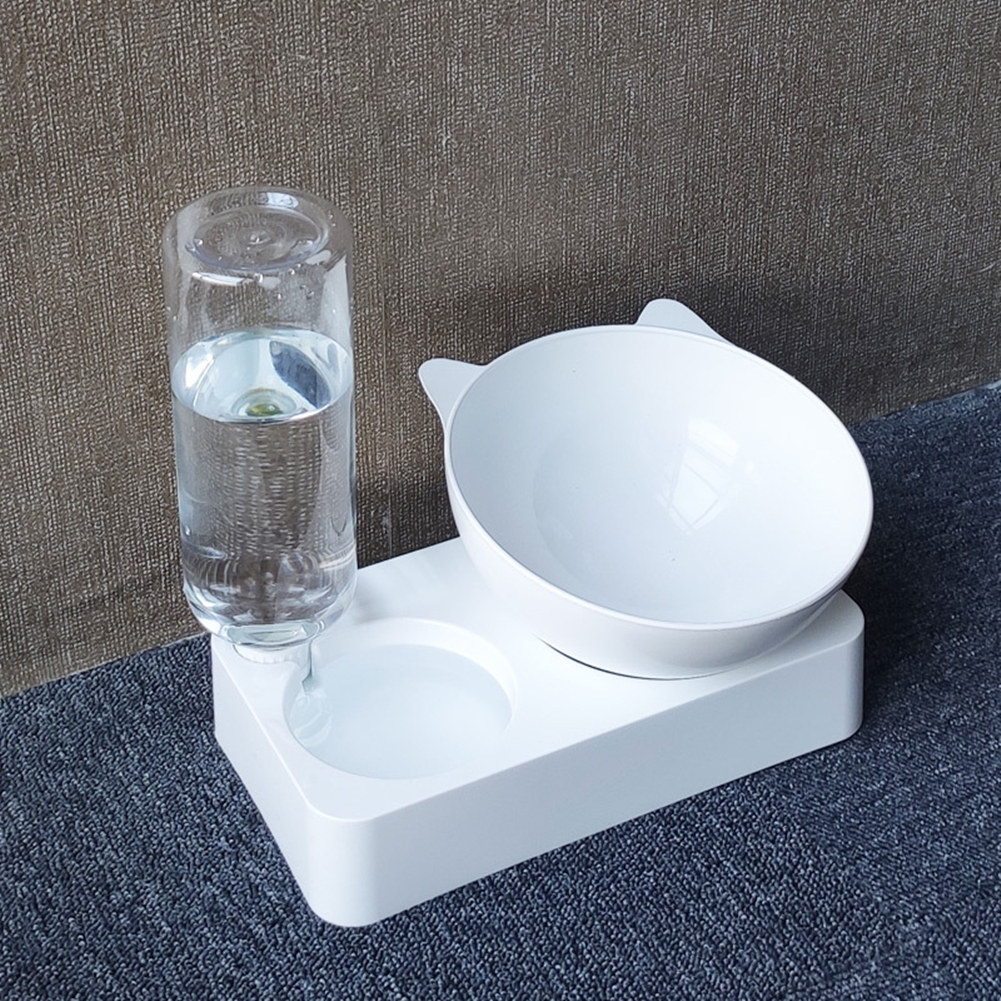 Automatic Drinking Fountain Pet Feeder Dual Port Dog Cat Feeding Food Bowl Kitten Drinker Water Bottle Puppy Water Dispenser