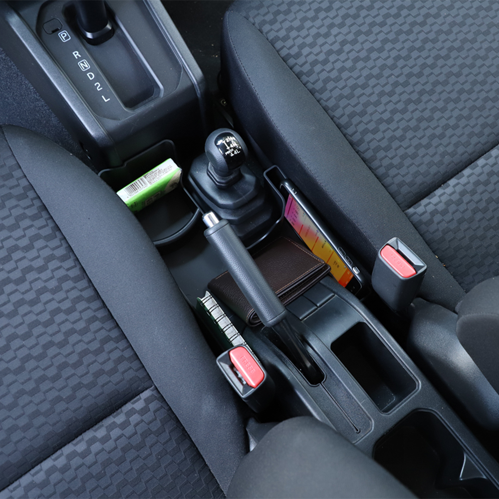 for Suzuki Jimny 2019 2020 2021 2022 2023 4WD Gear Shift Storage Box Center Console Organizer Tray ABS Car Interior Accessories
