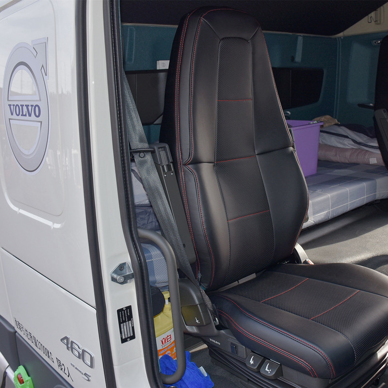 Single Seat Cover Special for Heavy Truck Volvo FH FM FE FL Lorry Interior Accessories Four Seasons