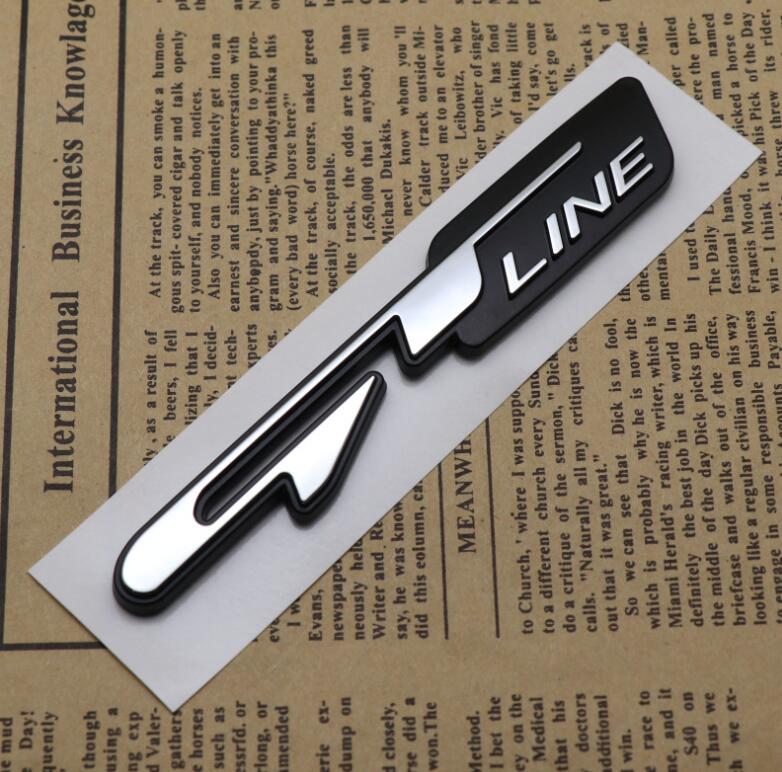 Car Sticker GT Line Letters Decals For Mazda 2 3 6 Axela Atenza CX-5 CX5 CX-7 CX-9 2015 2016 2017 2018 2019