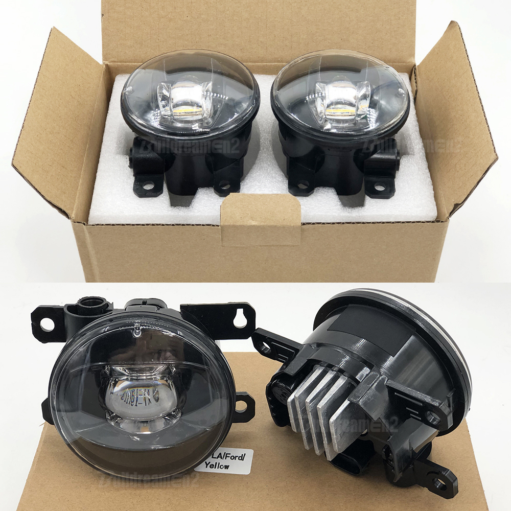 2 X LED Fog Light 30W 8000LM Car Front Bumper Fog Lamp For Subaru Outback Forester STI Impreza Legacy BRZ XV Justy Levorg