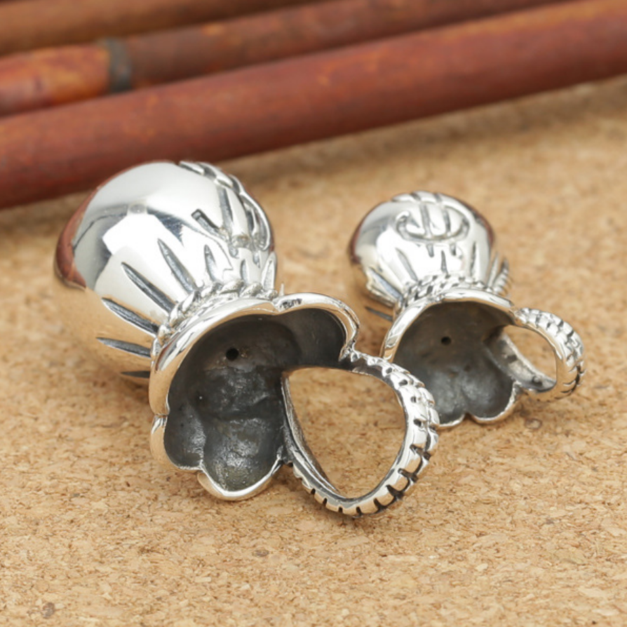 Personality Design Thai Silver Jewelry Vintage Pendant 925 Sterling Silver Pendant Lucky Money Bag Pendant Female Silver Jewelry