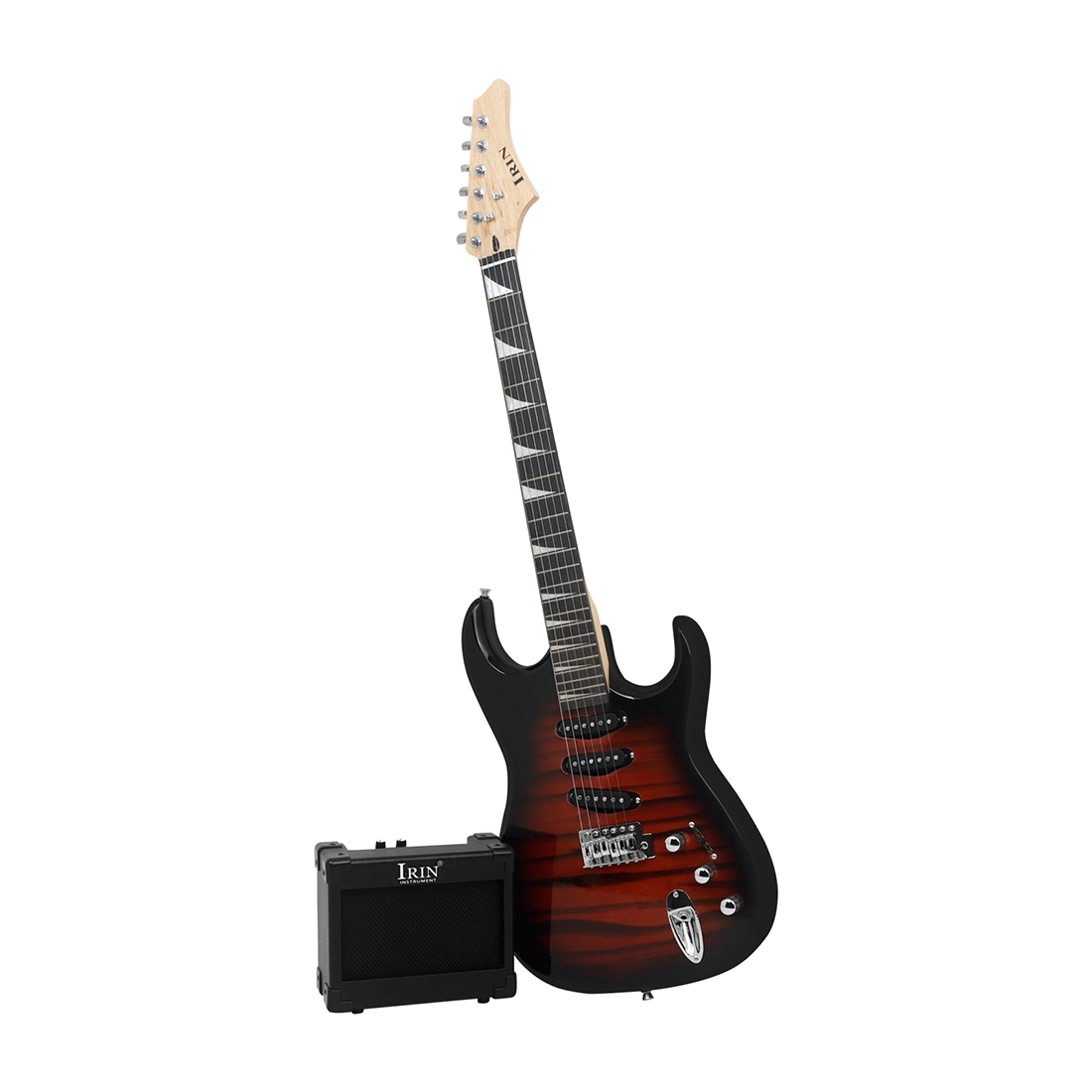 IRIN Guitar Amplifier Mini Acoustic Electric Guitar Amp Speaker Ukulele Bass Piano Sax Practice AMP Guitar Parts & Accessories