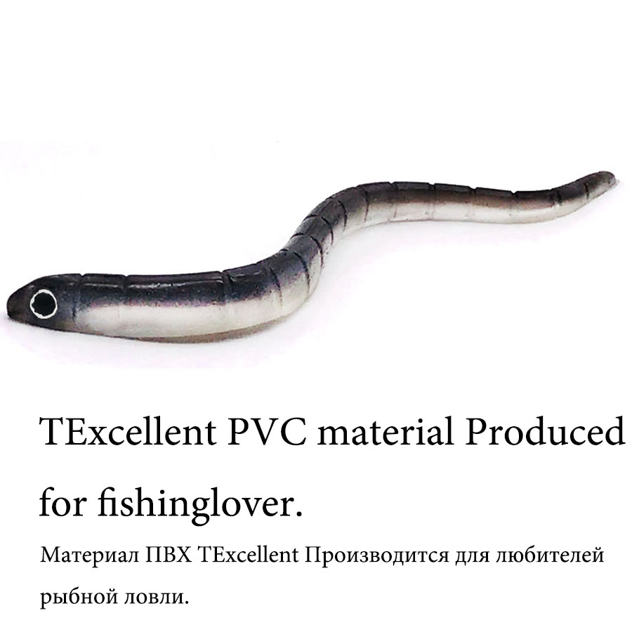 Tackle Jig Wobbler For Fishing Lure/Accessories Swimbait Worm Soft Artificial Bait Carp Bass Shad Leurre 3d Eyes Souple 12pcs