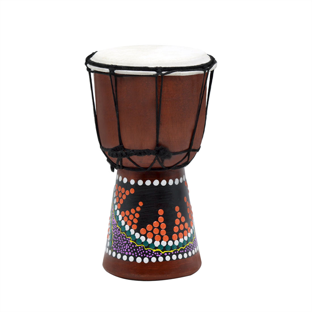 Kids Djembe Musical Instrument Teaching Props Adults Bango Atmosphere Props Hand Drums for Party Bar House Church Accessory