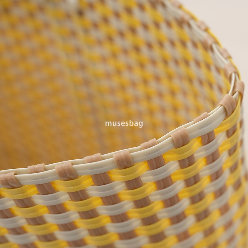 Fashionable Beach bag women's designer classic retro practical large capacity minimalist woven basket pastoral gift bag minimalist packaging bag 