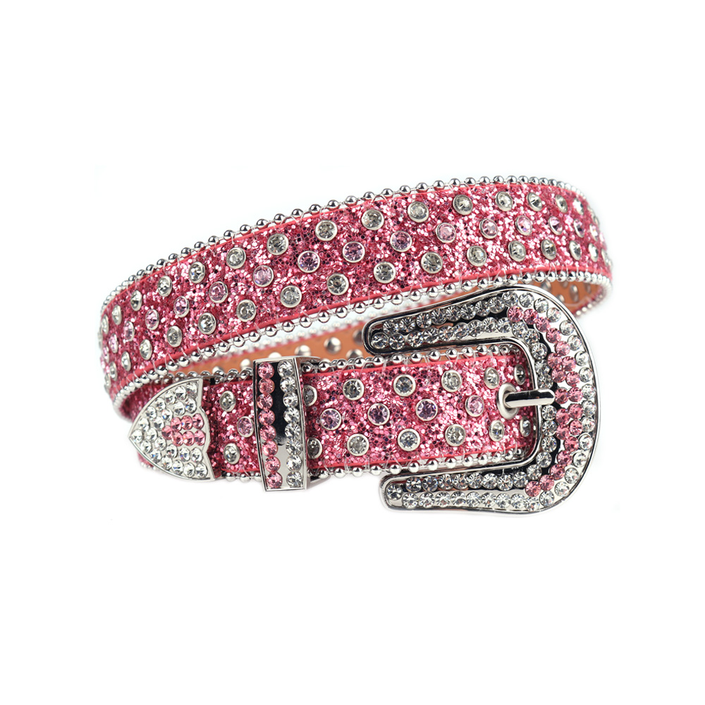 New Kids Belt Western Rhinestones Belts Waist Belt Luxury Strap Diamond Studded Belts Jeans Boys Girls For Clothing Decoration
