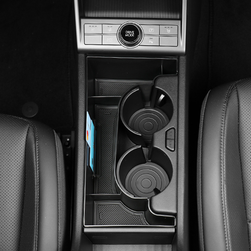 Central Console First Row Armrest Storage Box Console Lower Tray For Hyundai Kona 2024 Interior Accessories