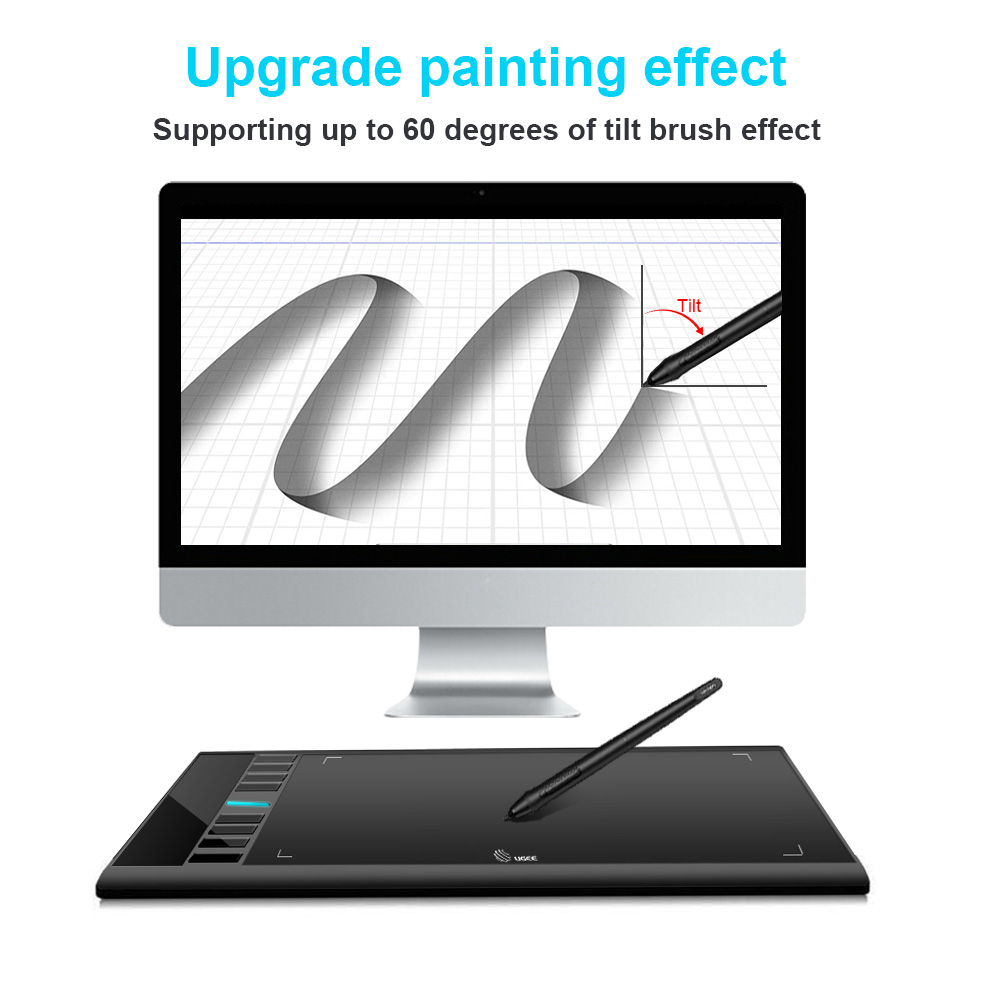UGEE M708 Android Graphics Tablet 8192 Levels Digital Tablet Active Graphic Tablet For Drawing Painting Tools