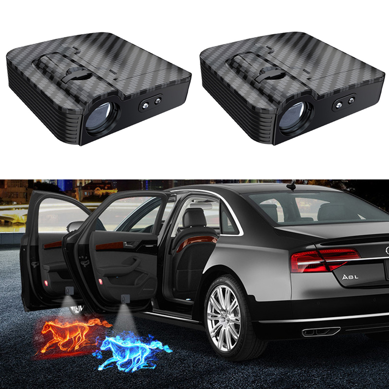 1PCS Universal Car Door LED Welcome Light Projector Logo Car Door Shadow Light Laser Emblem Lamps Kit Car-styling Interior Lamp