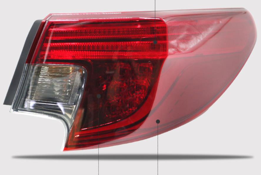 1 Piece Led Rear Lights For Toyota Mark X LED Tail Lamp Reiz 2009-2017 Rear Fog Lamps Turn Signal Brake Light