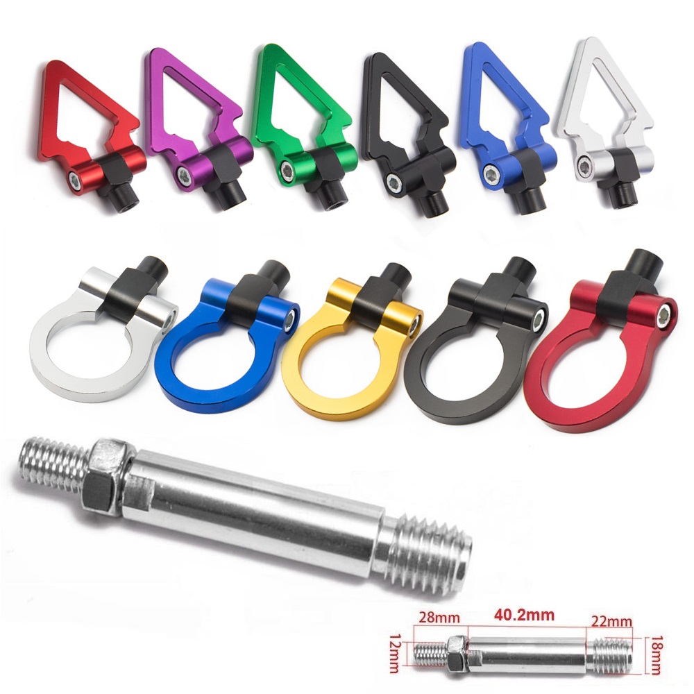 jdm Aluminum Forge Front Tow Hook Bar Front Rear For Honda Fit 2009 TK-RTHLPH002
