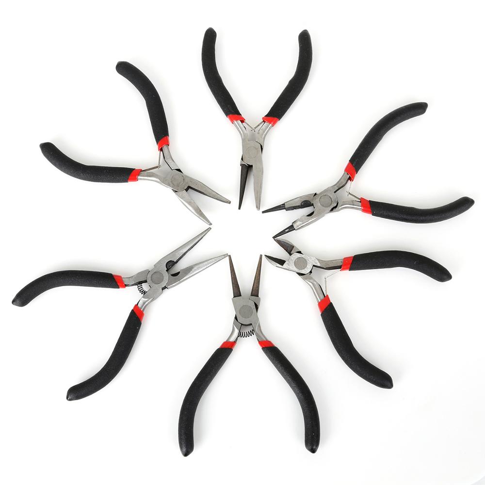 Jewelry Pliers Tools Wire Pliers For DIY Jewelry Making Beading Flat Kit Long Needle Round Nose Cutting Handmade Accessories AAA