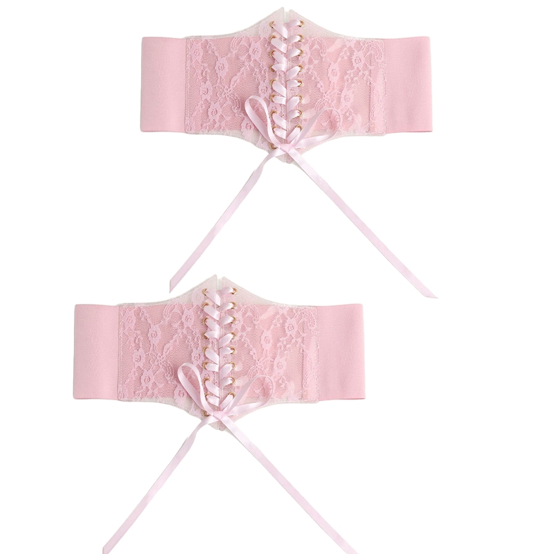 Slimming Waist Corset Wide Lace Belt Sexy Corset Shapewear Women Gothic Clothing Elastic Waist Belt Waistband
