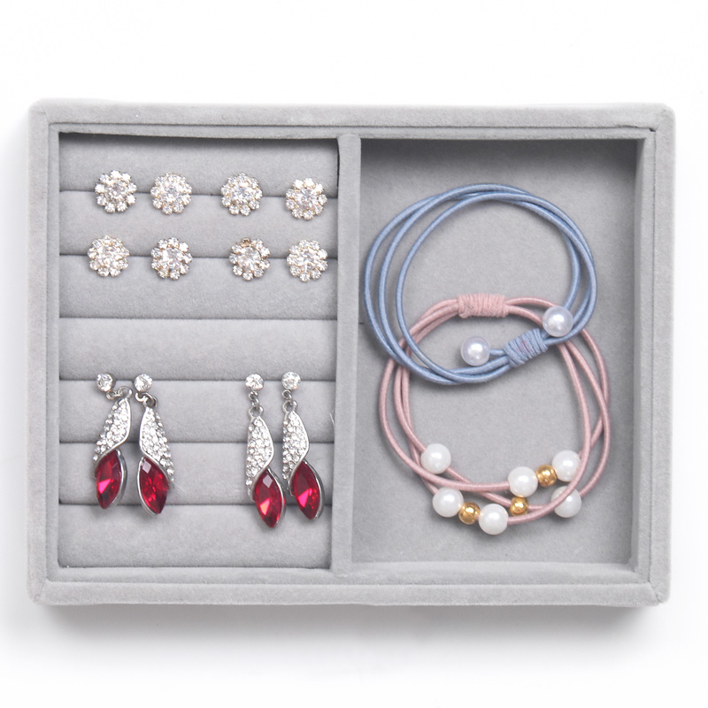 New Arrival Small Jewelry Tray Ring Necklace Storage Organizer Bracelet Watch Display Drawer Stuff Finishing Multi-functional