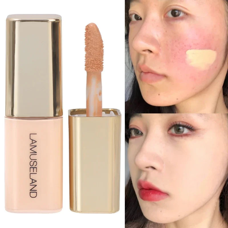 Waterproof Liquid Foundation Makeups Concealer Full Cover Foundation Base Makeup Face Brighten Long Lasting Cosmetics 240621