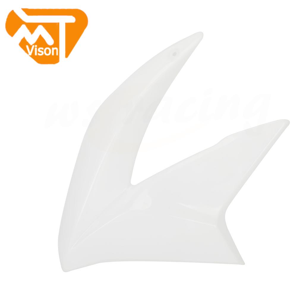 Motorcycle Parts Fuel Tank Cover Set 1 Pair PP Plastic Fuel Tank Left Right Side Protective Plates For Honda Hawk250 Hawk 250