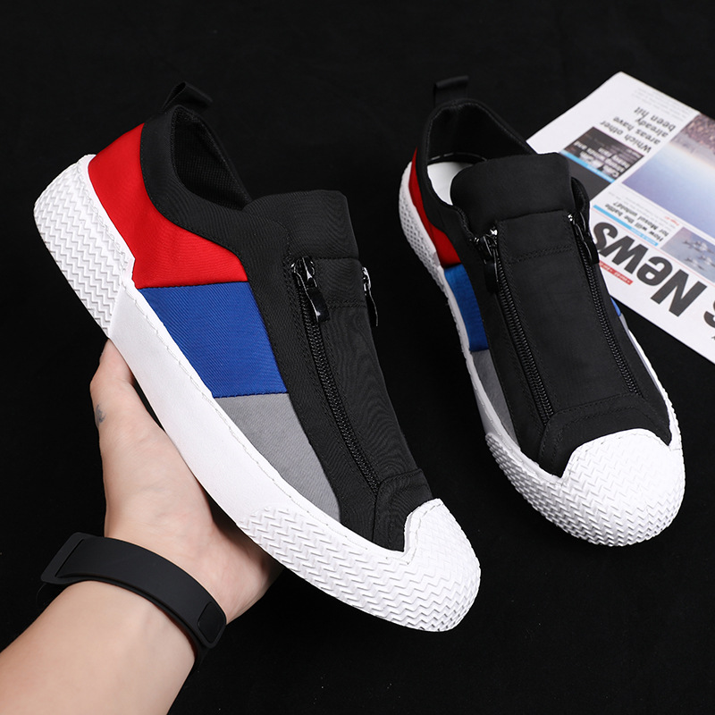 Men S Ddmysports Canvas New Trend Versatile Casual Low Top Cloth Slip On Fashion Shoes Beige Free Shipping Outdoor lip hoes hipping