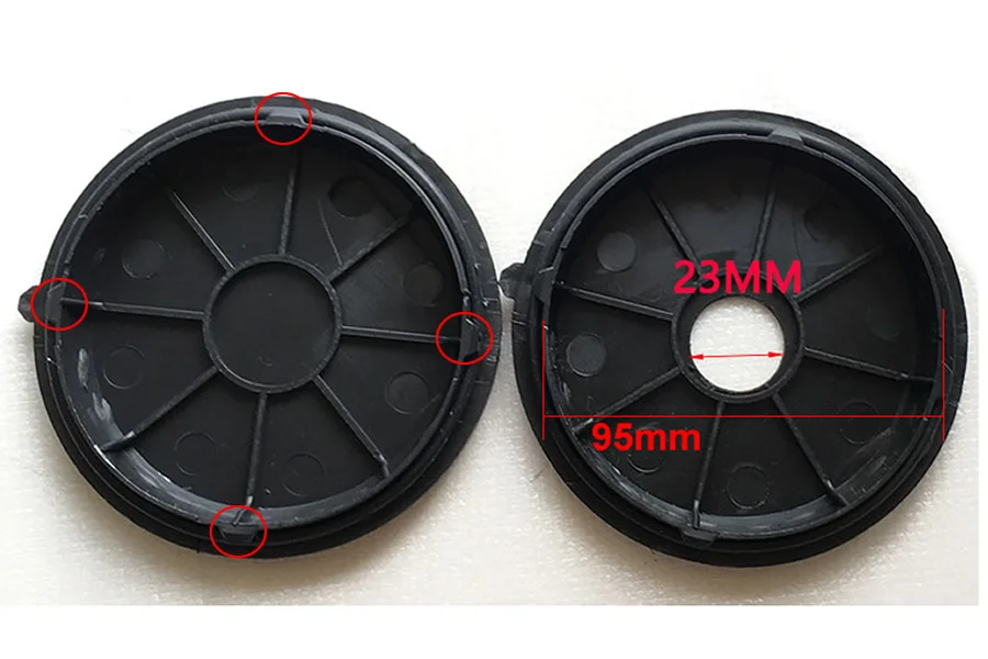 1pcs For Honda CRV CR-V 2007-2011 Front Headlamp Back Cover Plastic Waterproof Dust-proof Seal Cover Dust Cover