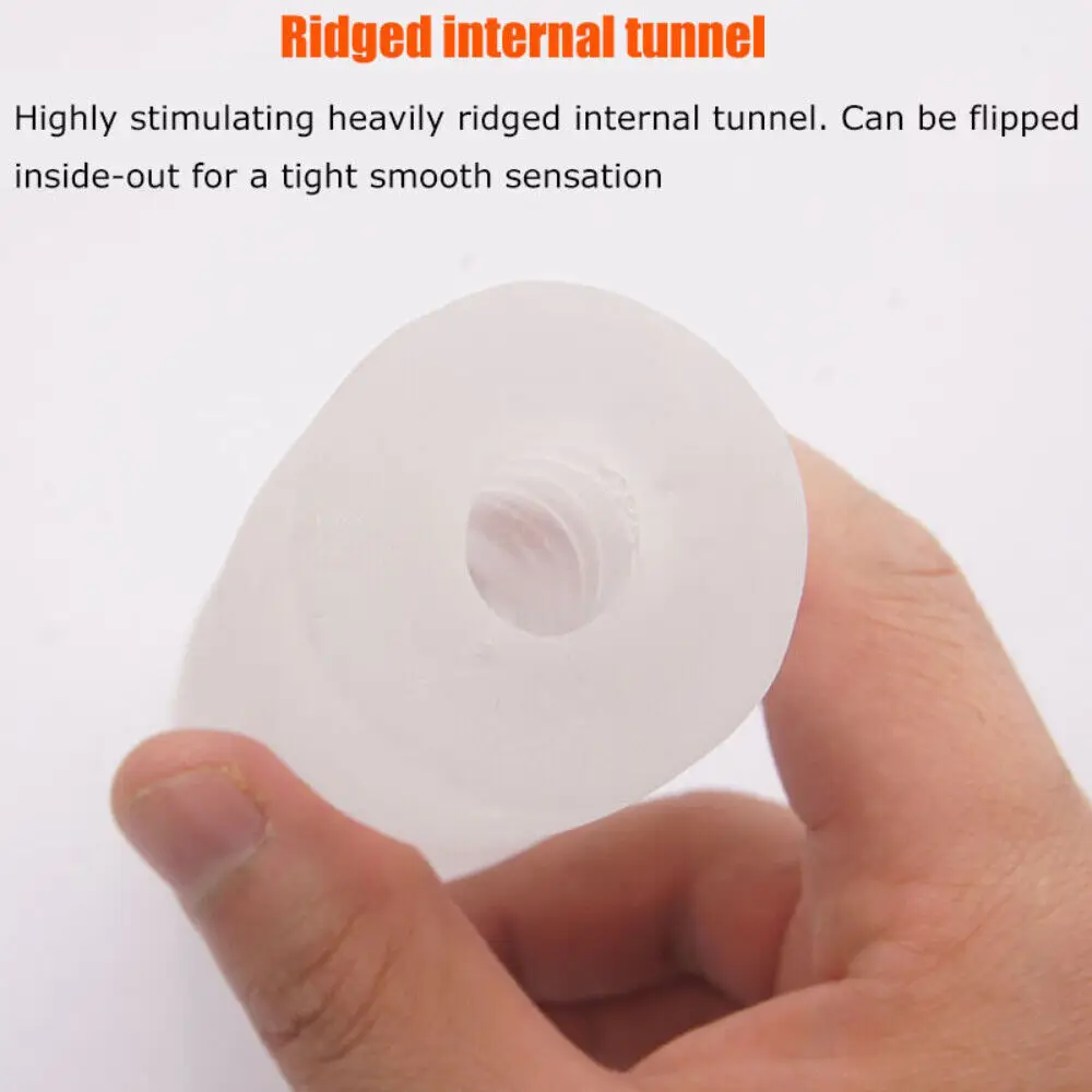 Soft Silicone Vacuum Pump Sleeve Penis Sleeve Tube Massager Condoms Male Masturbator Penis Enlargement Adult Sex Toy for Men 18+