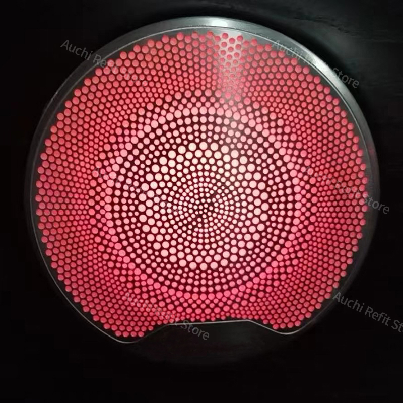 LED Car Door Luminou Speaker Cover For Mercedes Benz W205 X253 W213 W238 C/GLC/E-class Coupe Sound Metal Decoratio Ambient Light