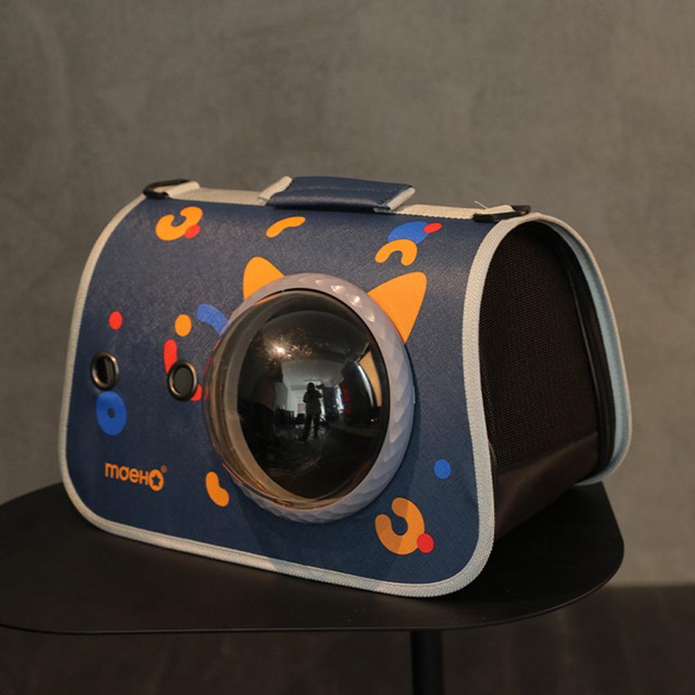 Pets Carrier Bag 4 Colors Portable Breathable Transparent Space Cover Air Box Handbag Pet Accessories