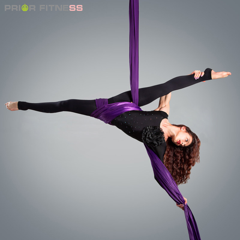 26m aerial silks fabric yoga aerial Flying Anti-gravity Yoga belts for yoga training Yoga for sport