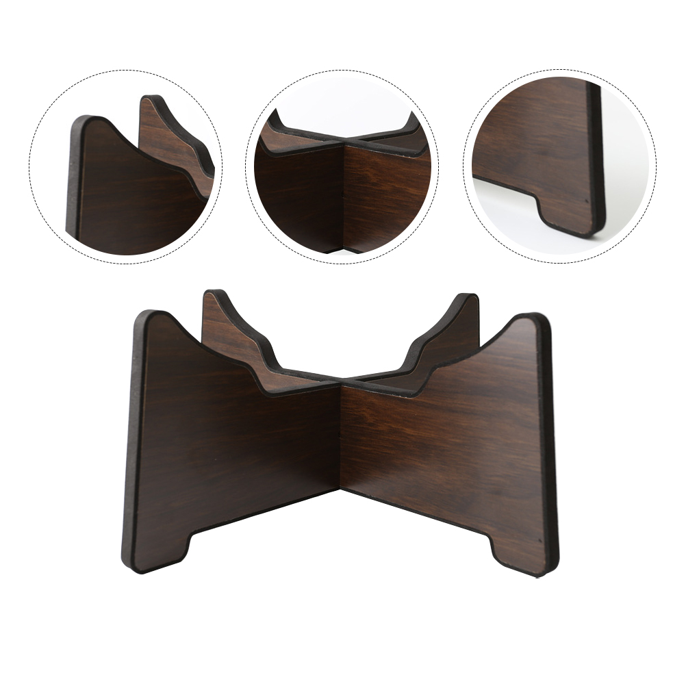 Steel Tongue Drum Holder Wooden Display Stand Detachable Floor Bracket Holder Adjustable Handpan Drum Stand Snare Holder
