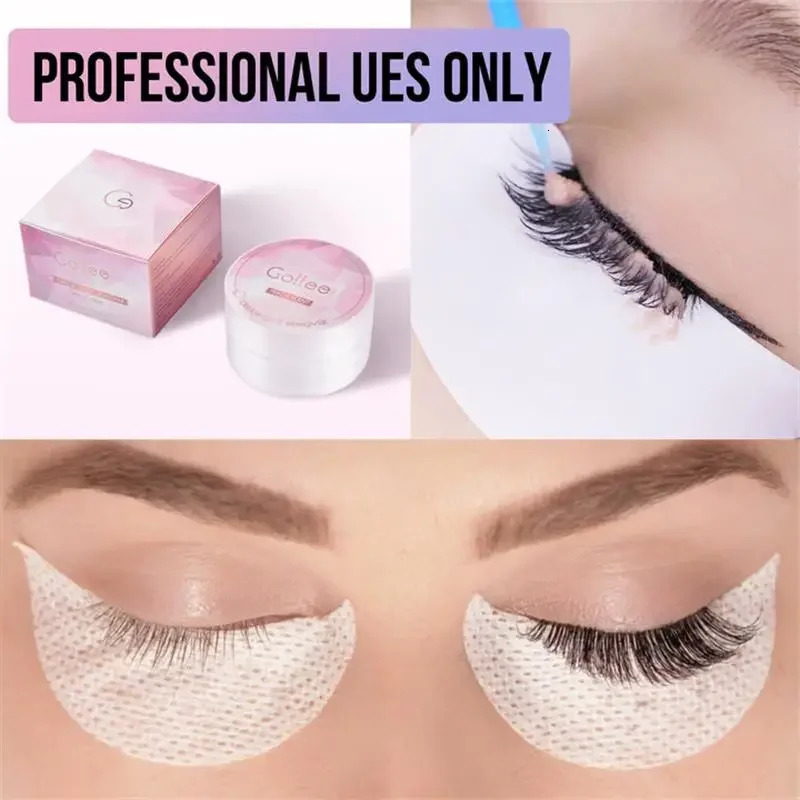 Cream Lash r for Lash Extensions 15g Low Irritation Eyelash Glue r Lash Tech Supplies for Professional or Salon 240624