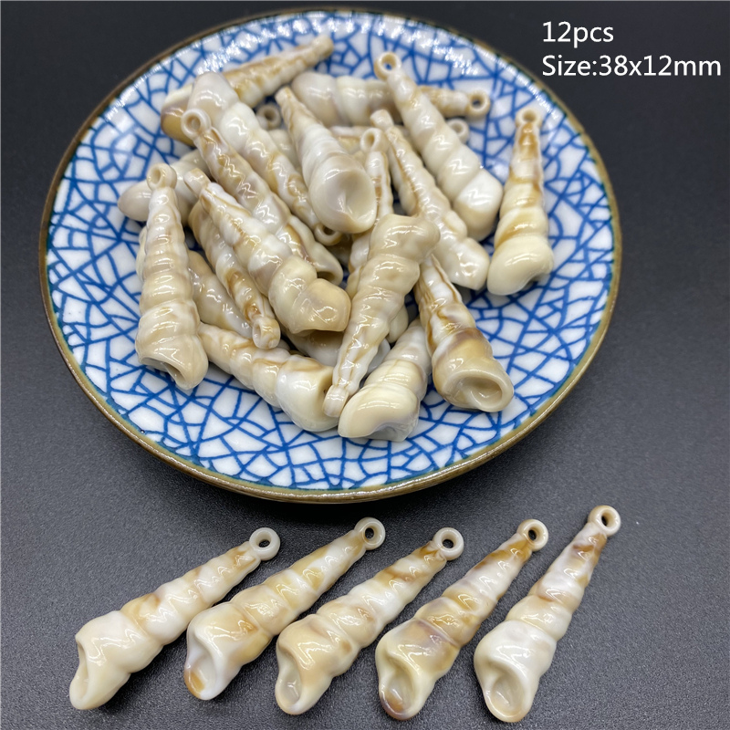 15-45mm Starfish Seashell Beach Craft Sea Stars Acrylic Beads For Jewelry Making DIY Earrings Bracelet Necklace Accessories