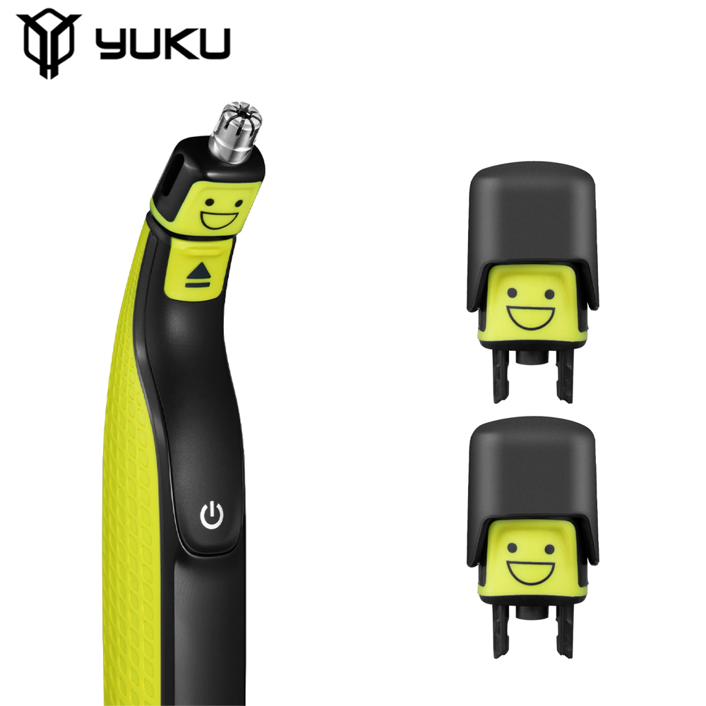 YUKU Nose Hair Trimmer Replacement Head for Philips OneBlade & One Blade Pro Shaver Rinsable Dual Edge Blade for Easy Clean