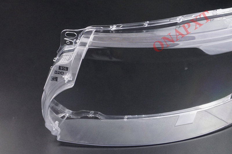 Car Front Headlight Cover For LAND ROVER DISCOVERY 4 2014-2017 light Caps Transparent Front Headlight Cover Glass Lens Shell