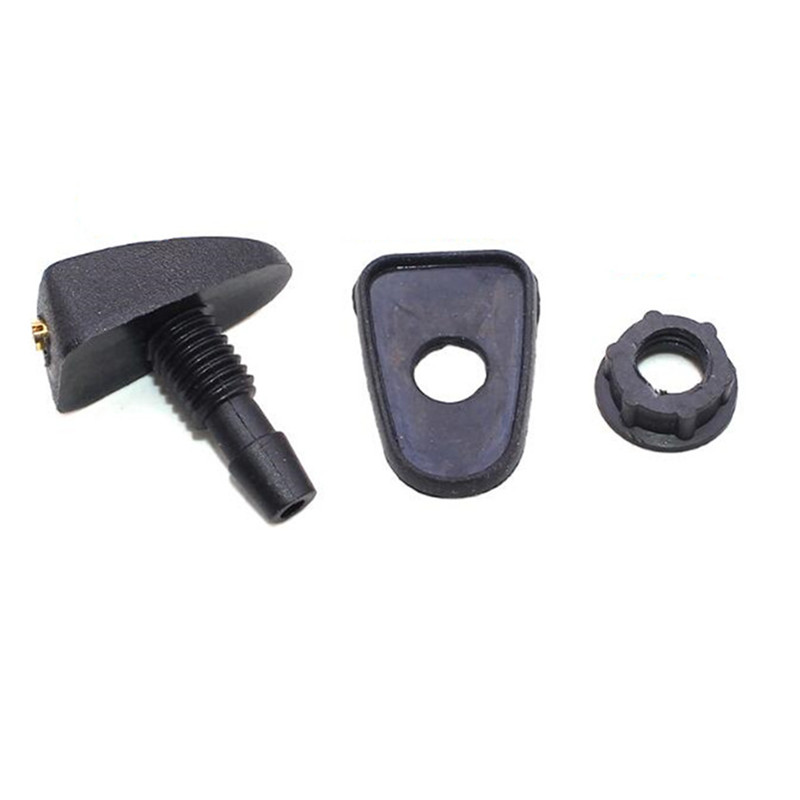 Hot Universal 2pcs Car Windscreen Washer Jet Nozzles Fan for Land Rover LR4 LR2 Evoque discovery 2 3 4 freelander 1 2