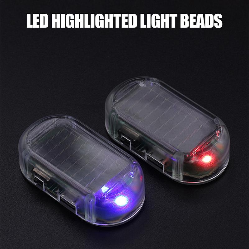 Dummy Alarm Warning Anti-Theft LED Flashing Car Security Light Universal Dummy Car Alarm Light Anti Theft Device