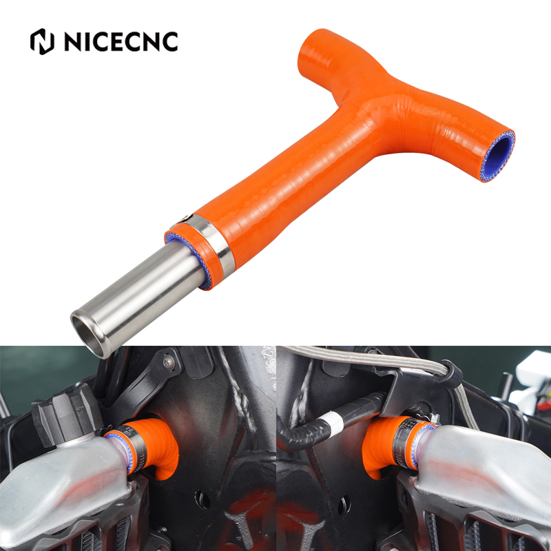 210MM Frame T-Piece Radiator Hose Kit For Husqvarna TE 300 TEi 300 FE 450 250 350 2024 TX 125 250 350 450 FX TC FC 2023-2024