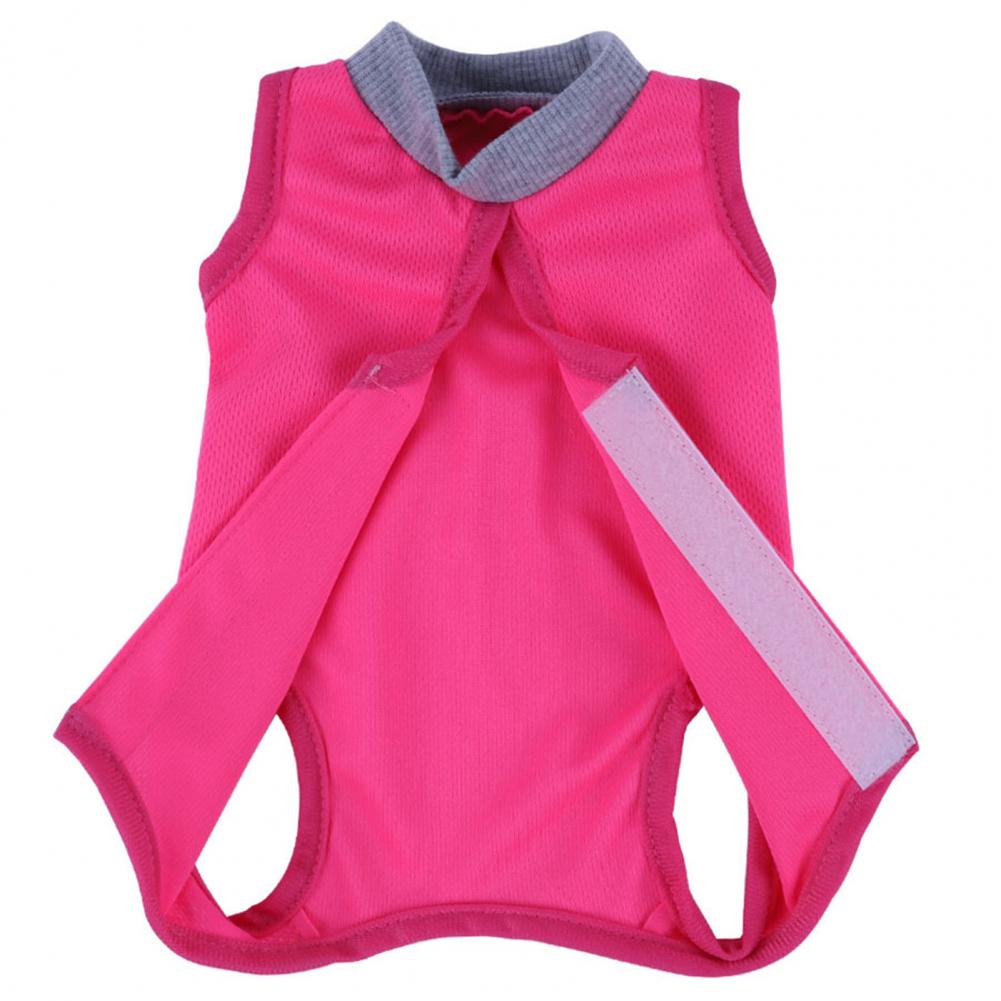 Easy to Wear Cat Pullover Surgical Recovery Clothes Adjustable Cat Neutering Suit Surgery Recovery Clothes for Post-surgery