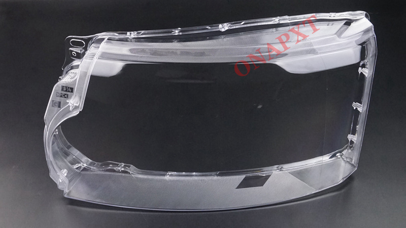 Car Front Headlight Cover For LAND ROVER DISCOVERY 4 2014-2017 light Caps Transparent Front Headlight Cover Glass Lens Shell