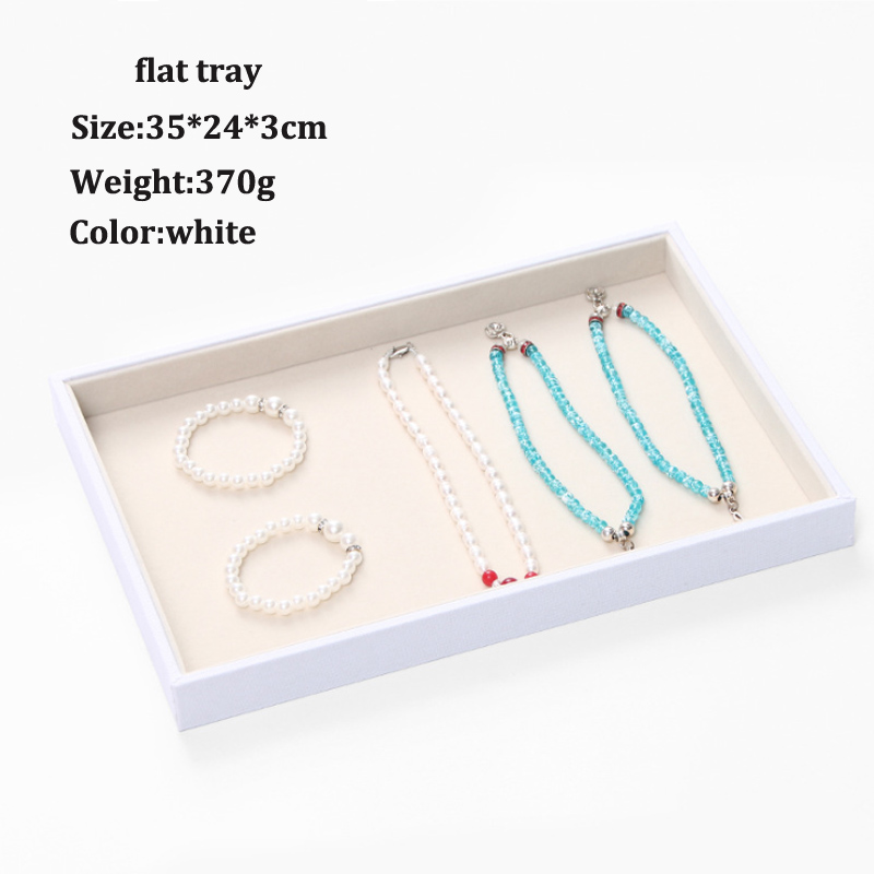 Bangle Bracelet Necklace Ring Earring Pendant Stand Series Watch Holder For Woman Jewelry Tray Jewellery Organizer Storage Box