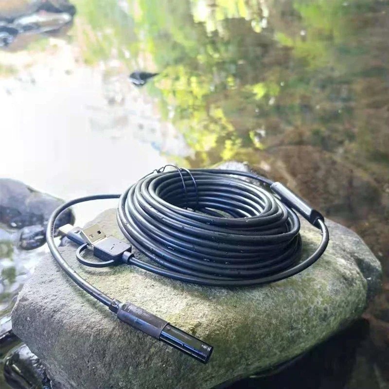 20M underwater camera WiFi visual fishing device waterproof mobile phone tablet 8LED illuminated fish finder Fishing accessories
